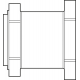 ADAPTATEUR P/VANNES SERIE 463