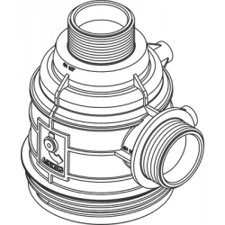 CORPS POUR FILTRE ASP. 1"1/2 H. 38 MM SERIE 314