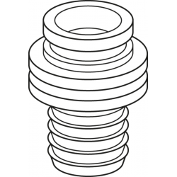 RACCORD DROIT DIAM 25MM - 1"