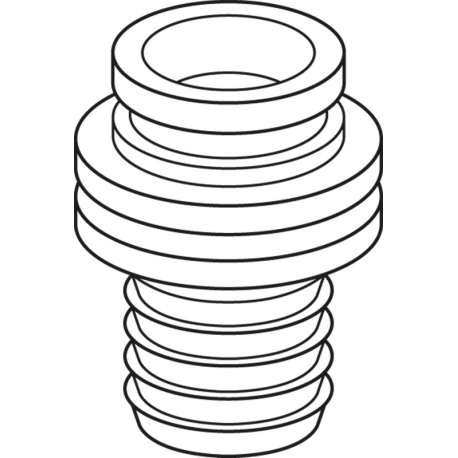 RACCORD DROIT DIAM 25MM - 1"