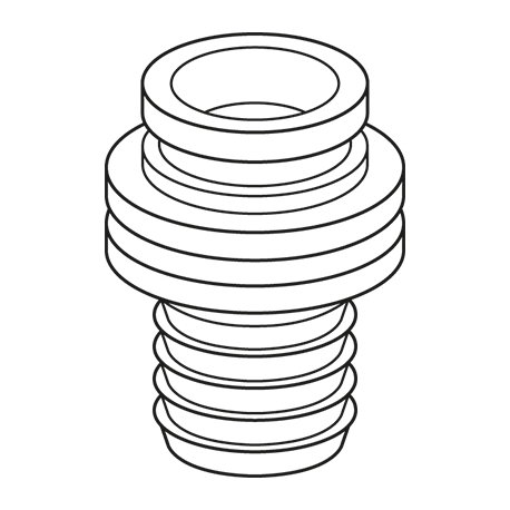 RACCORD DROIT DIAM 38MM - 1"1/2