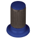 FILTRE CYLINDRIQUE 3/8" 50 MESH ANTIGOUTTE BLEU