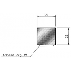 JOINT D'ÉTANCHÉITÉ ADHESIF