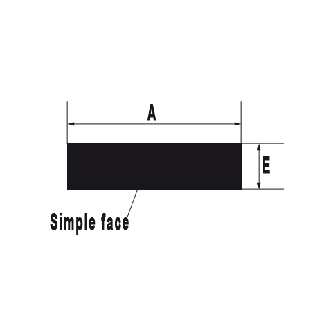 JOINT ADHESIF SIMPLE FACE