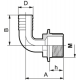 RACCORD COUDE 90° FILETÉ MÂLE / TUBULURE