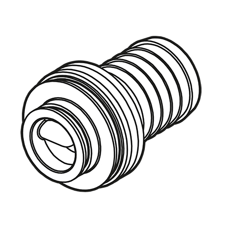 RACCORD DROIT DIAM 32MM 1"1/4