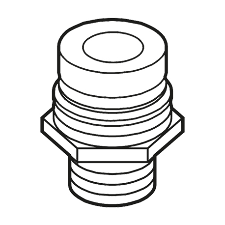 RACCORD DROIT DIAM G 1"1/4M