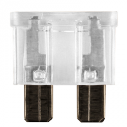 10 FUSIBLES ENFICHABLES STANDARD 25A BLANC