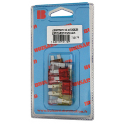ASSORTIMENT DE 18 FUSIBLES ENFICHABLES STANDARD