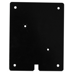 PLAQUE ADHESIVE RECTANGLE BICHROMATEE