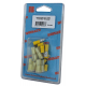 20 COSSES PLATES JAUNE 6.3