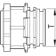 ADAPTATEUR MALE 863 T5M