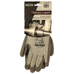 GANTS MATERIAUX COUPANTS TAILLE 9 AVEC CAVALIER