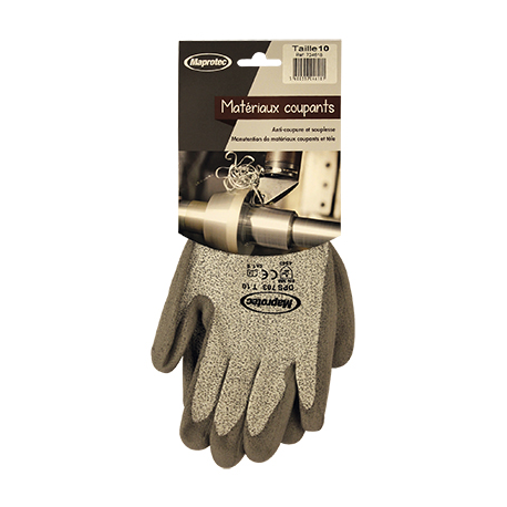 GANTS MATERIAUX COUPANTS TAILLE 9 AVEC CAVALIER