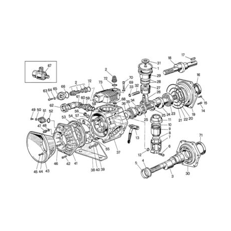 BOUCHON RESERV.HUILE POMPE PA908 ET +