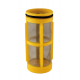 CARTOUCHE INOX JAUNE 80 MESH SERIE 322 - 324