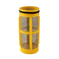 CARTOUCHE INOX JAUNE 80 MESH SERIE 322 - 324