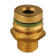 RACCORD DROIT DIAM G 1/2'' M POUR VANNE DE SECTION 40 BARS.