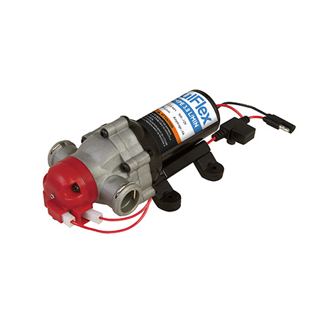 Pompa Triplex 12V Flojet - Portata 11 L/min, Pressione 2.8 Bar, Autocebante, Per Camper, Barche, Irrigazione