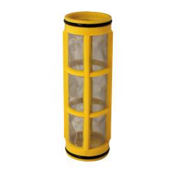 CARTOUCHE INOX JAUNE 80 MESH SERIE 322 - 323 - 324