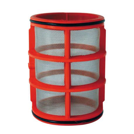 CARTOUCHE INOX ROUGE 32 MESH SERIE 313 - 318