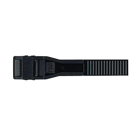 25 COLLIERS DE SERRAGE 9x180MM NOIR
