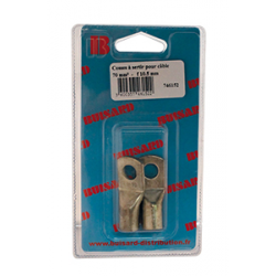 2 COSSES A SERTIR POUR CABLE 70mm²