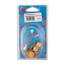 COLLIER DOUBLE SERRAGE 50MM2 NEGATIF + POSITIF