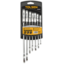 KIT 7 CLES MIXTES ARTICULEES CLIQUET