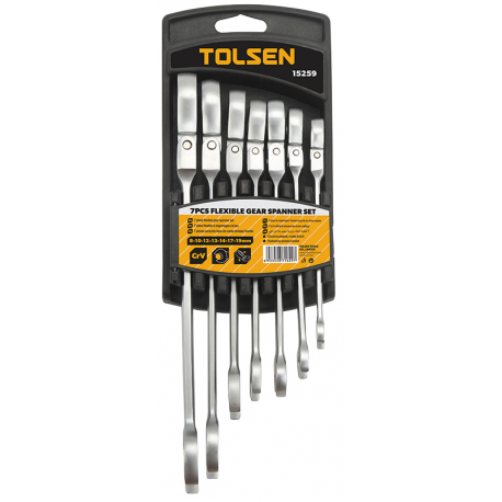 KIT 7 CLES MIXTES ARTICULEES CLIQUET