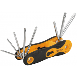 POIGNEE JEU DE 8 CLES TORX