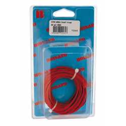 BOBINE CABLE MONOCONDUCTEUR 10M ROUGE 1MM2