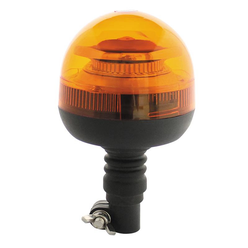 Gyrophare LED double flash 12/24V tige flexible