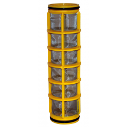 CARTOUCHE INOX JAUNE 80 MESH SERIE 326 - 326-2 - 328