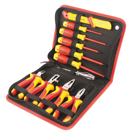 Trousse de 20 outils pour électricien isolés 1000 volts / pce