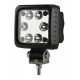 PHARE DE TRAVAIL CARRE 6 LED ROUGE 3600LM 30W LONGUE