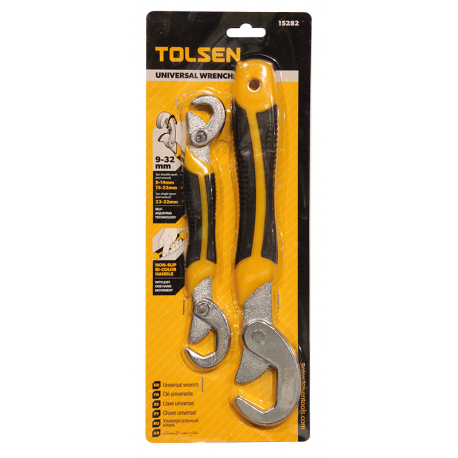 KIT 2 CLES UNIVERSELLES TOLSEN