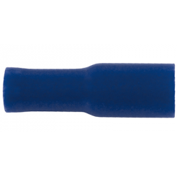 100 COSSES CYLINDRIQUES FEMELLES BLEU D4