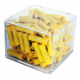 100 RACCORDS BOUT A BOUT JAUNE D3.4