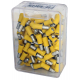 100 COSSES CYLINDRIQUES MALES JAUNE D5