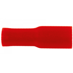 100 COSSES CYLINDRIQUES FEMELLES ROUGE D4