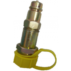 VALVE DOUBLE MÂLE 1/2 (MODÈLE LONG)