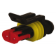 CONNECTEUR ETANCHE SUPERSEAL MALE SERIE 1.5MM 2V