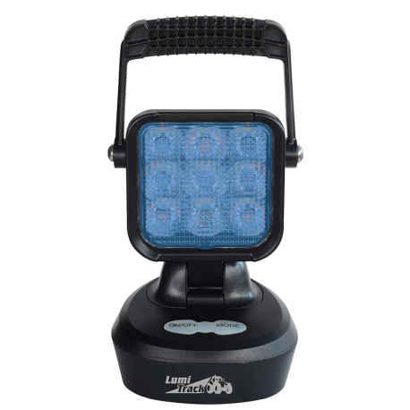 PHARE DE TRAVAIL - AVERTISSEUR 9 LED RECHARGEABLE BLEU- SPECIAL AVICULTURE