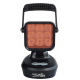 PHARE DE TRAVAIL - AVERTISSEUR 9 LED RECHARGEABLE ROUGE- SPECIAL AVICULTURE