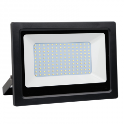 PROJECTEUR LED PLAT NOIR 100W 8000LM