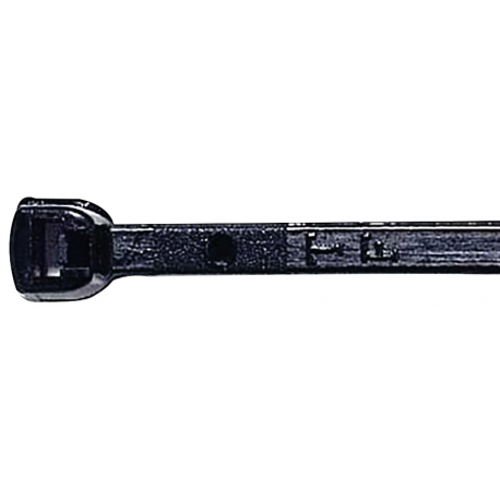 100 COLLIERS DE SERRAGE 3.6x140MM NOIR UV