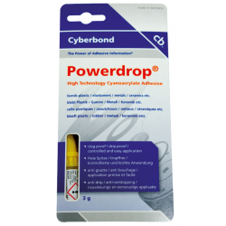 COLLE CYANOACRYLATE POWER DROP 2605 PIPETTE 3G