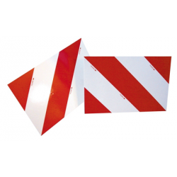 2 PANNEAUX BANDES ALTERNEES PVC CLASSE 1