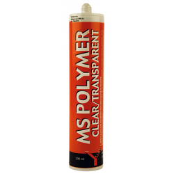 CARTOUCHE .290ml DE MASTIC + COLLE ELASTOMERE TRANSPARENTE